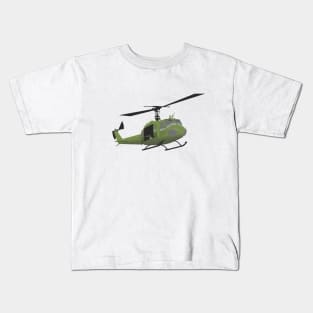 UH-1 Huey Helicopter Kids T-Shirt